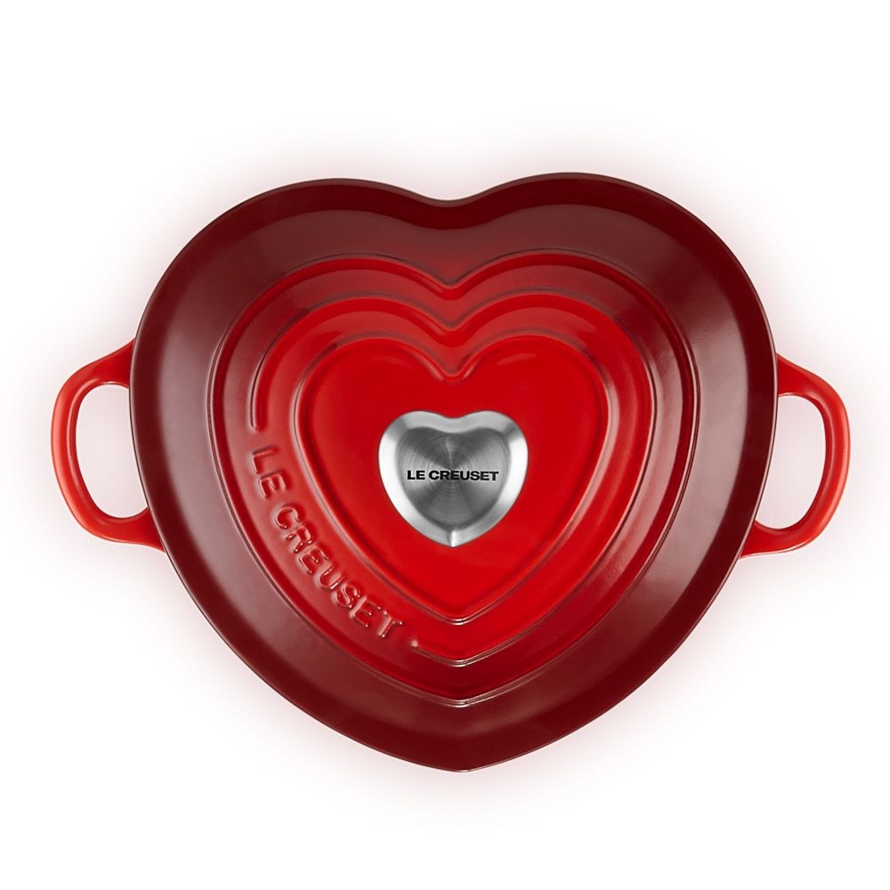 Le Creuset - Heart Stainless Steel Knob 4,7 cm - Signature Collection