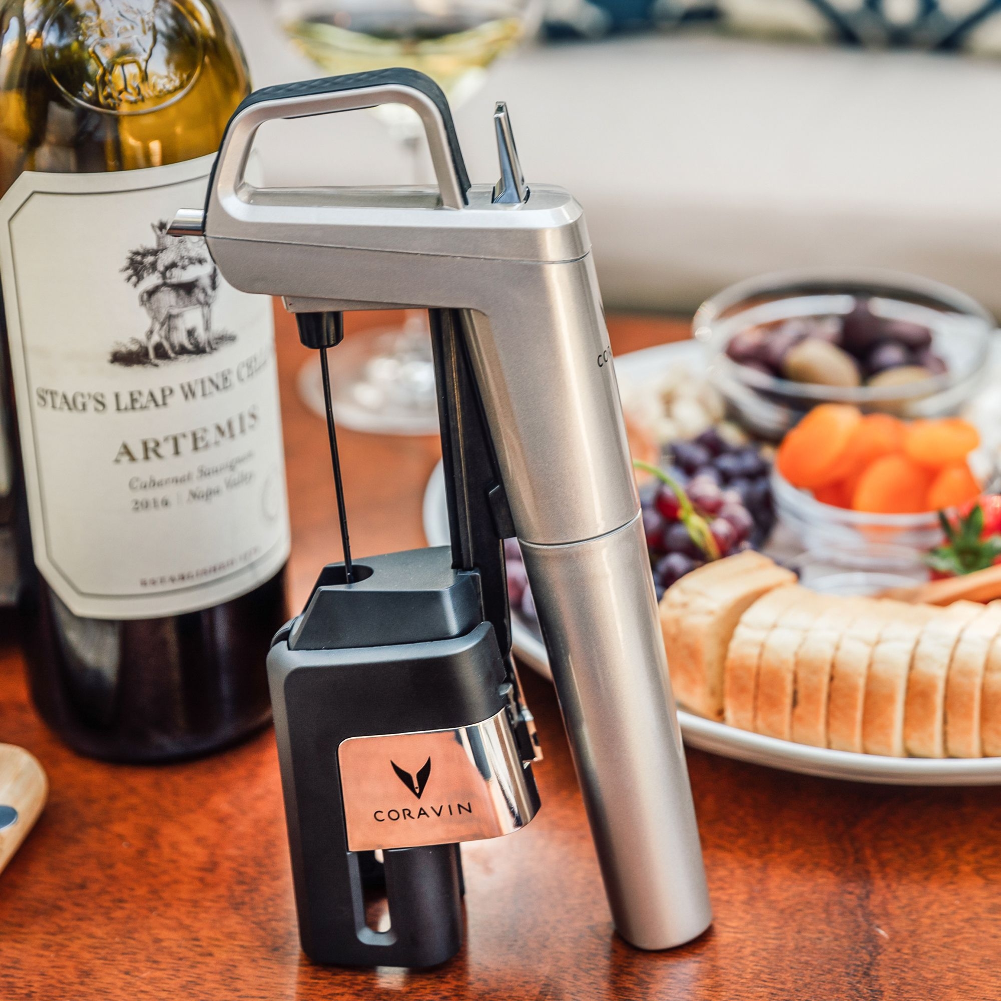 Coravin™ - Timeless Six+ Wein-Konservierungssystem, Silber