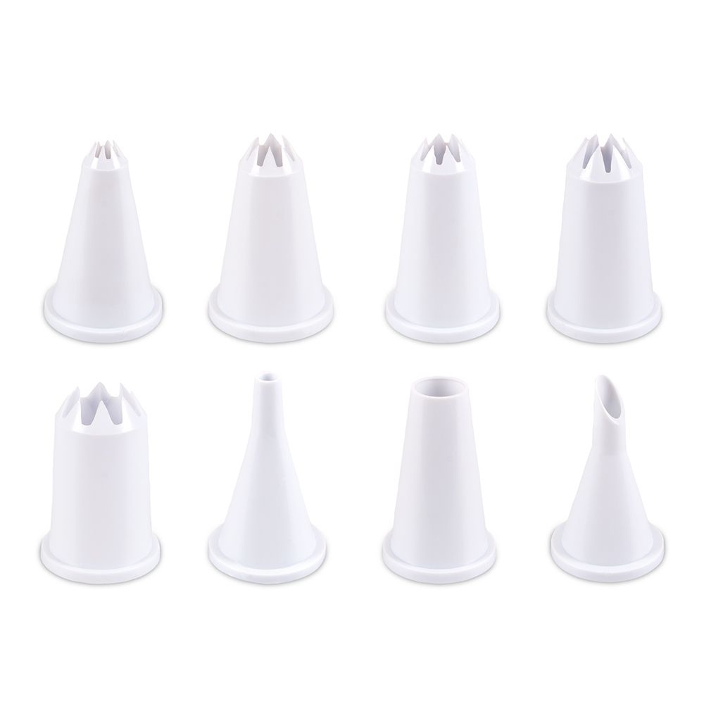 Städter - Decorating nozzles & piping bag big - Set 9 pieces