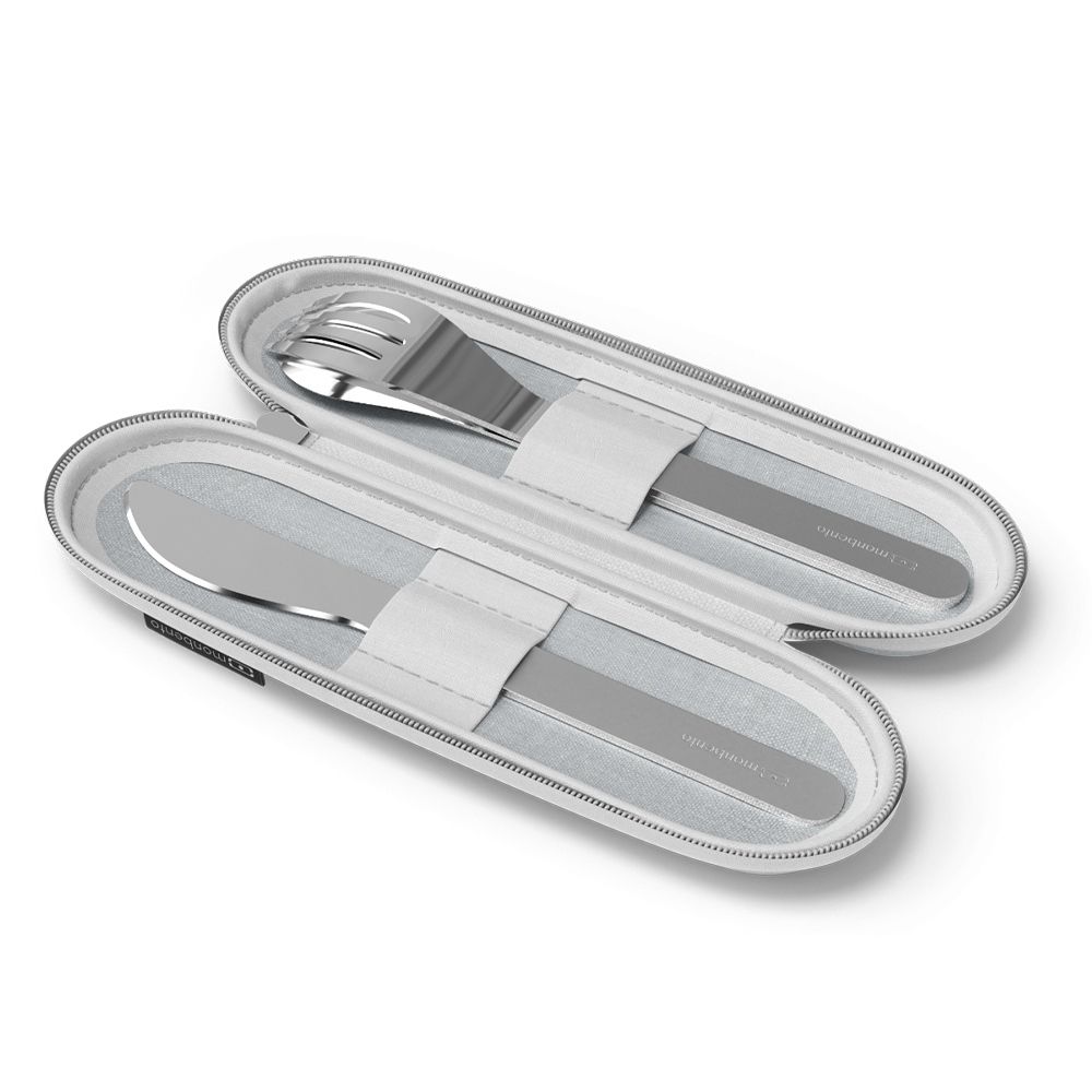 monbento - MB Slim Nest - cutlery set in a fabric case