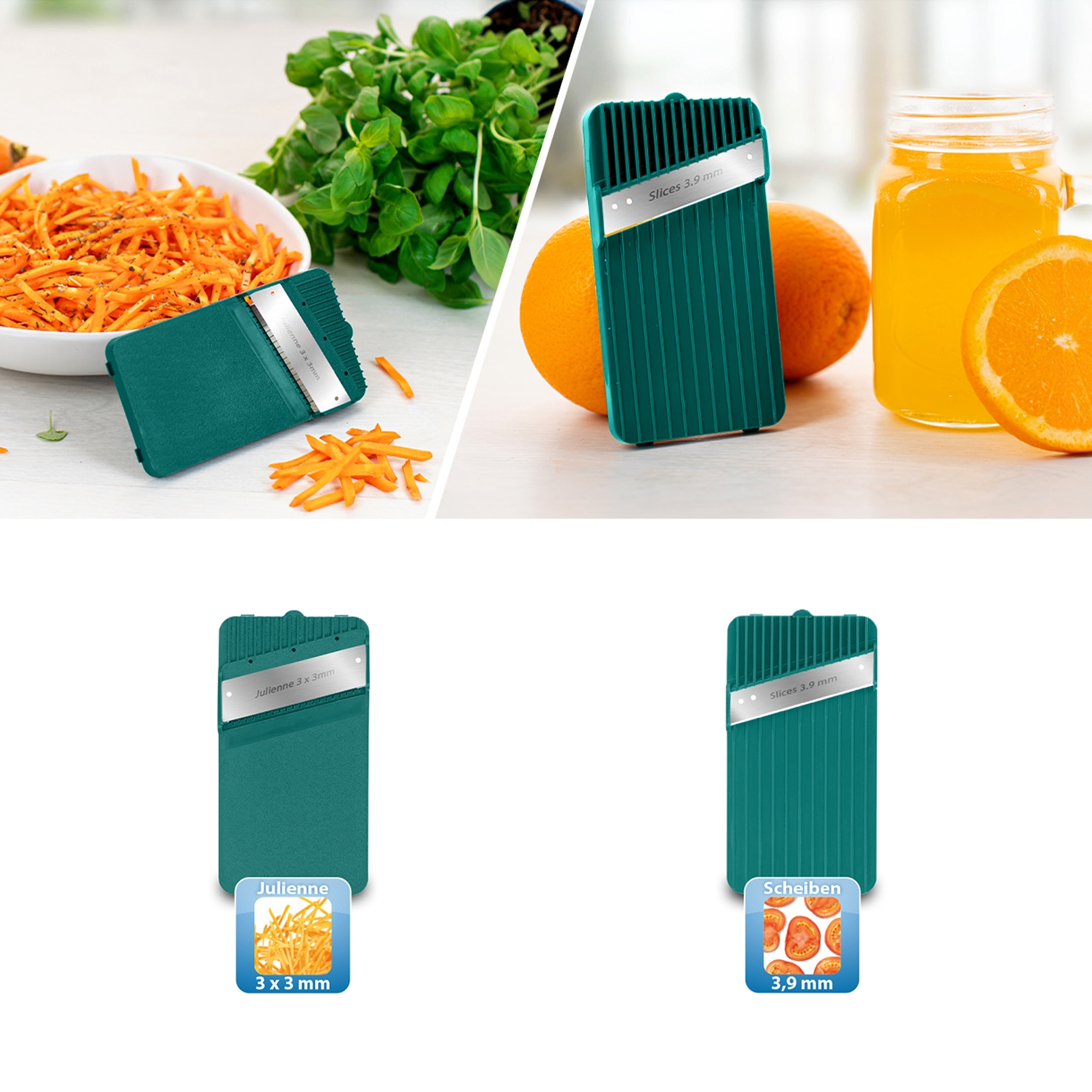 Genius - Nicer Dicer Mando | Set 10-tlg.