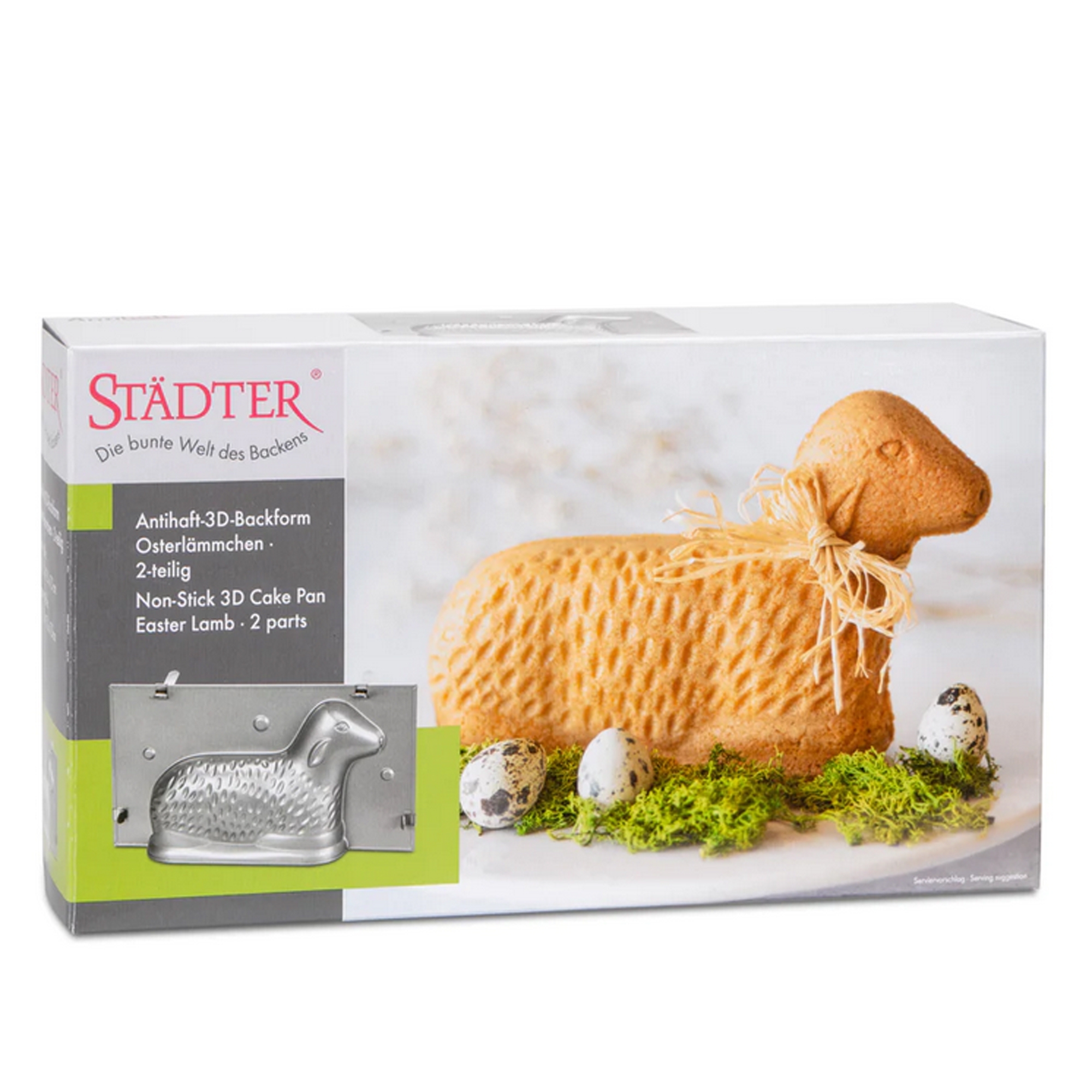 Städter - 3D baking tin - Easter lamb