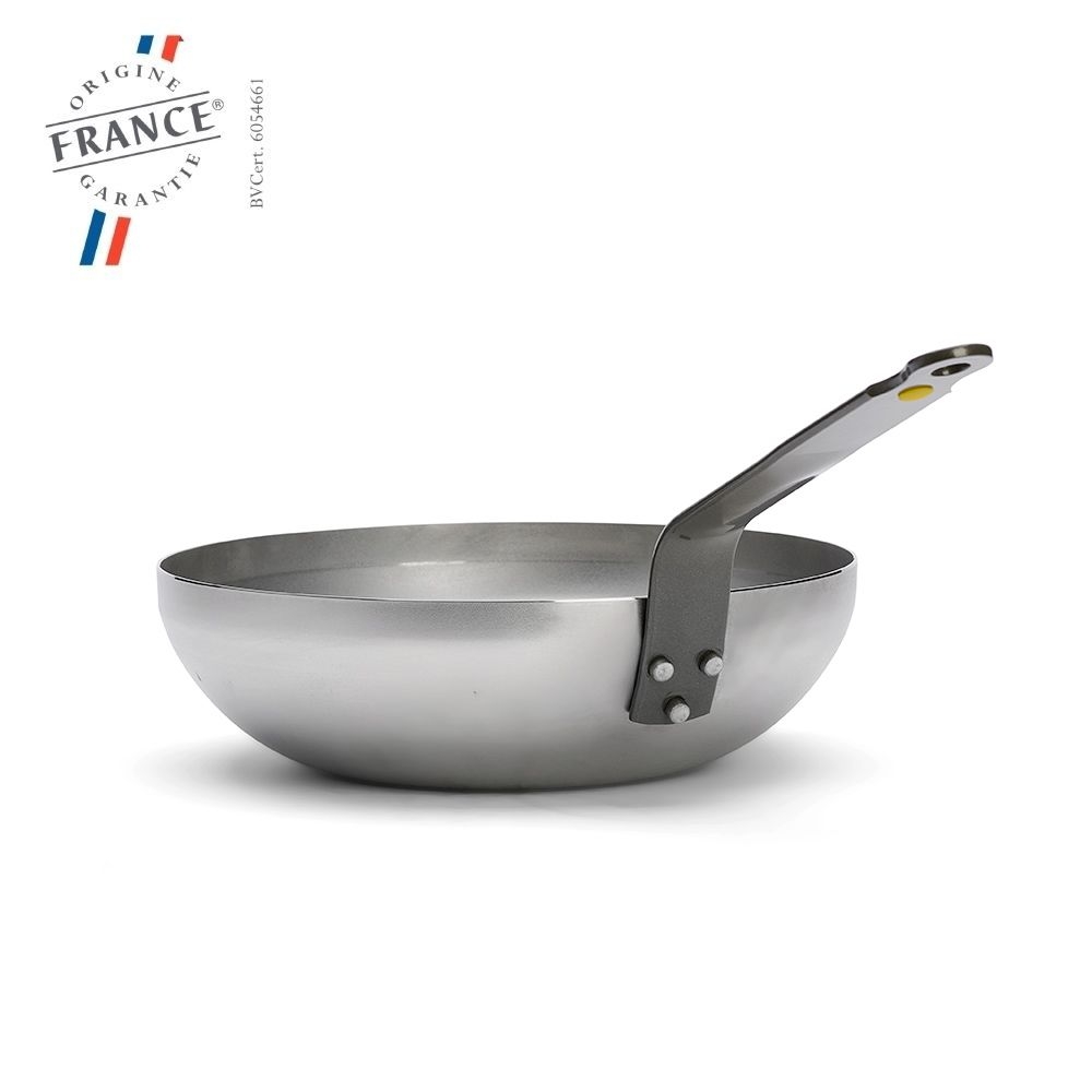 de Buyer - Mineral B - Gewölbter Wok mit Griff - 28 cm