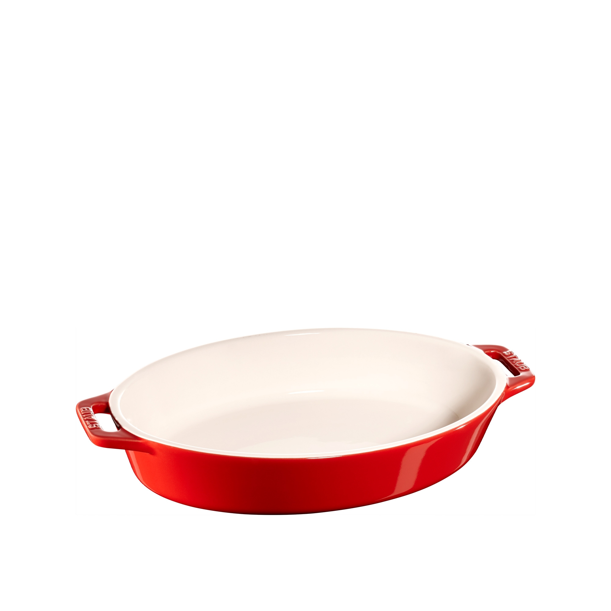 STAUB - Ceramique Ofenform | oval | 23 cm | kirschrot