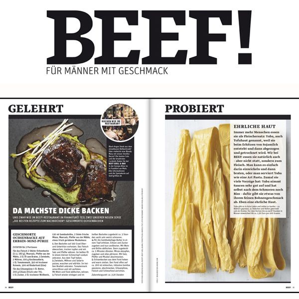 Nr. 61 BEEF! Für Männer mit Geschmack 1/2021 - Saustark!