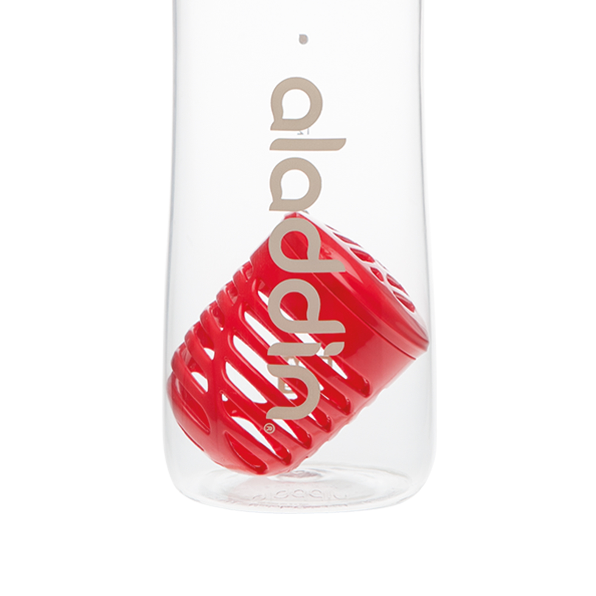 aladdin - Fruchteinsatz für Wasserflasche Infuser 0,7 red