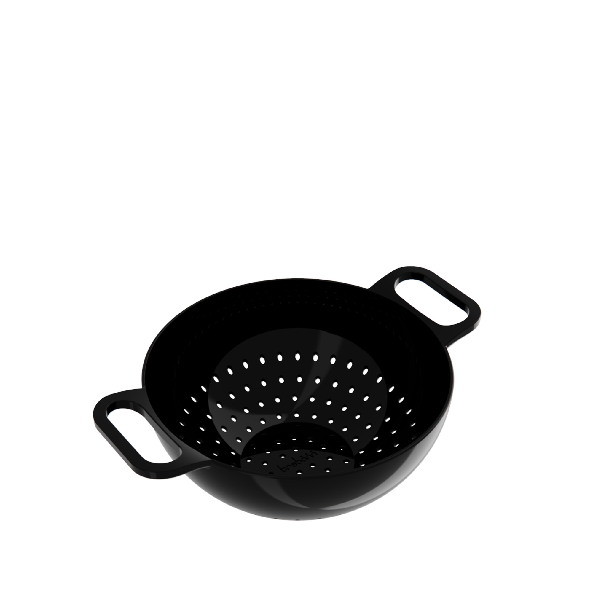 Trebonn - Küchensieb HELM S, 15 x 20 x 7 cm, schwarz