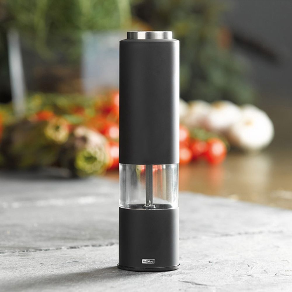 AdHoc - Electric pepper or salt mill TROPICA - black