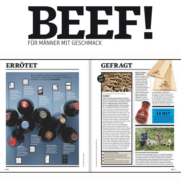 Nr. 57 BEEF! Für Männer mit Geschmack 3/2020 - Alles Glut!