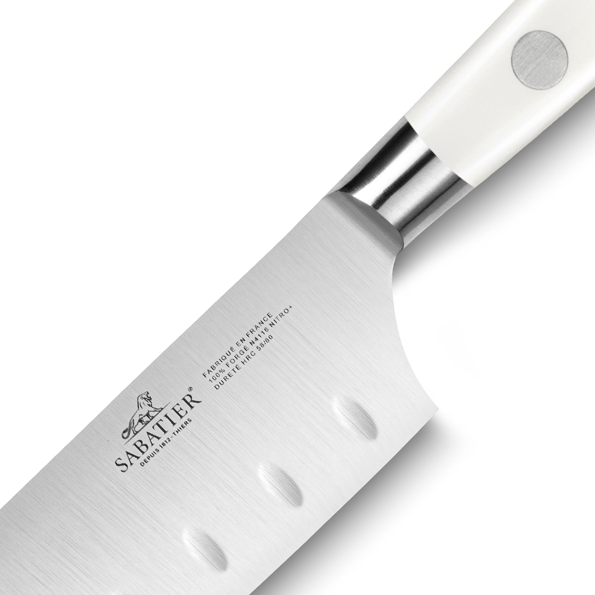 Sabatier - Mini-Santokumesser Kullenschliff 13 cm - IDÉAL TOQUE BLANCHE