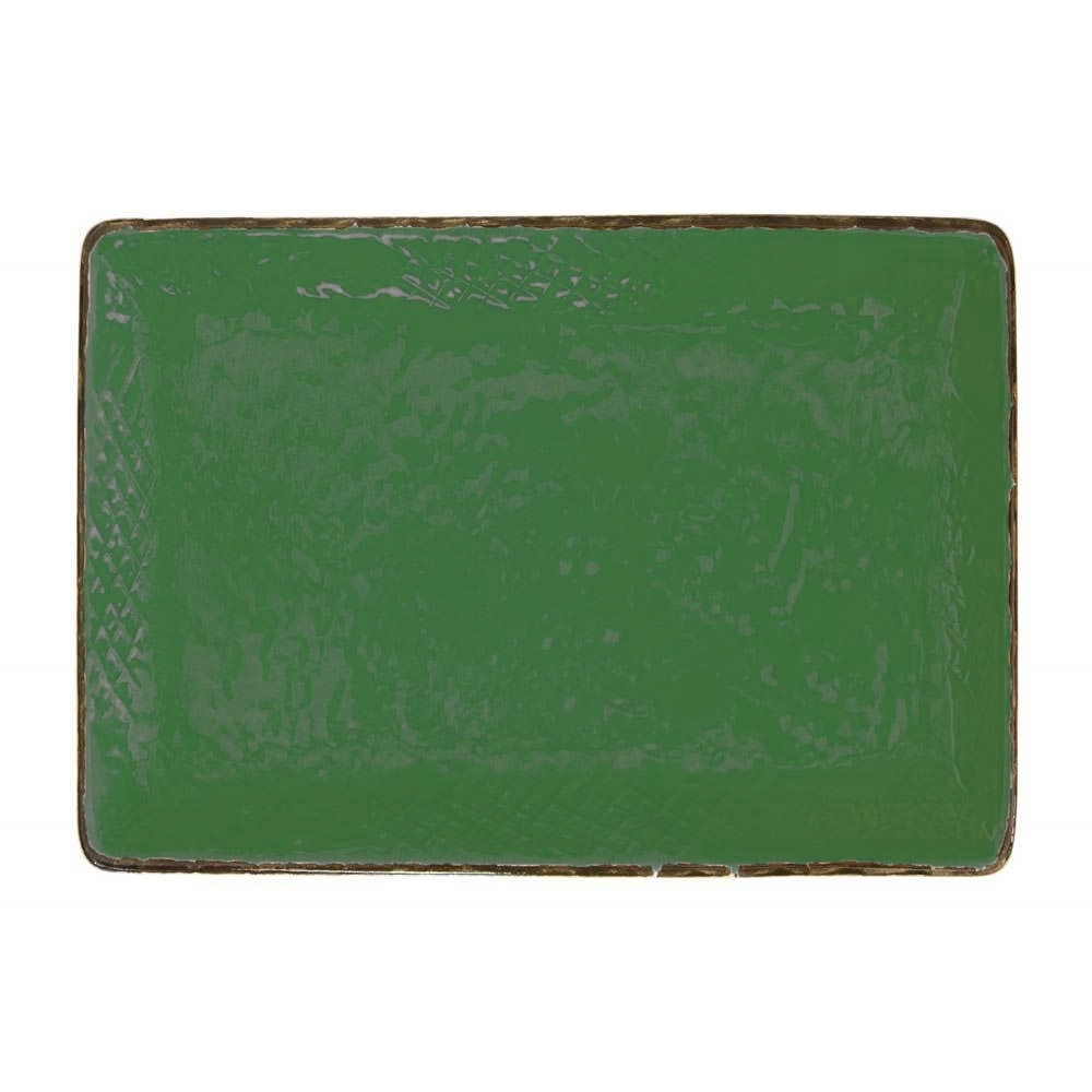 Arcucci - Rectangular bowl 32 x 26 cm - Bosco-Dark Green