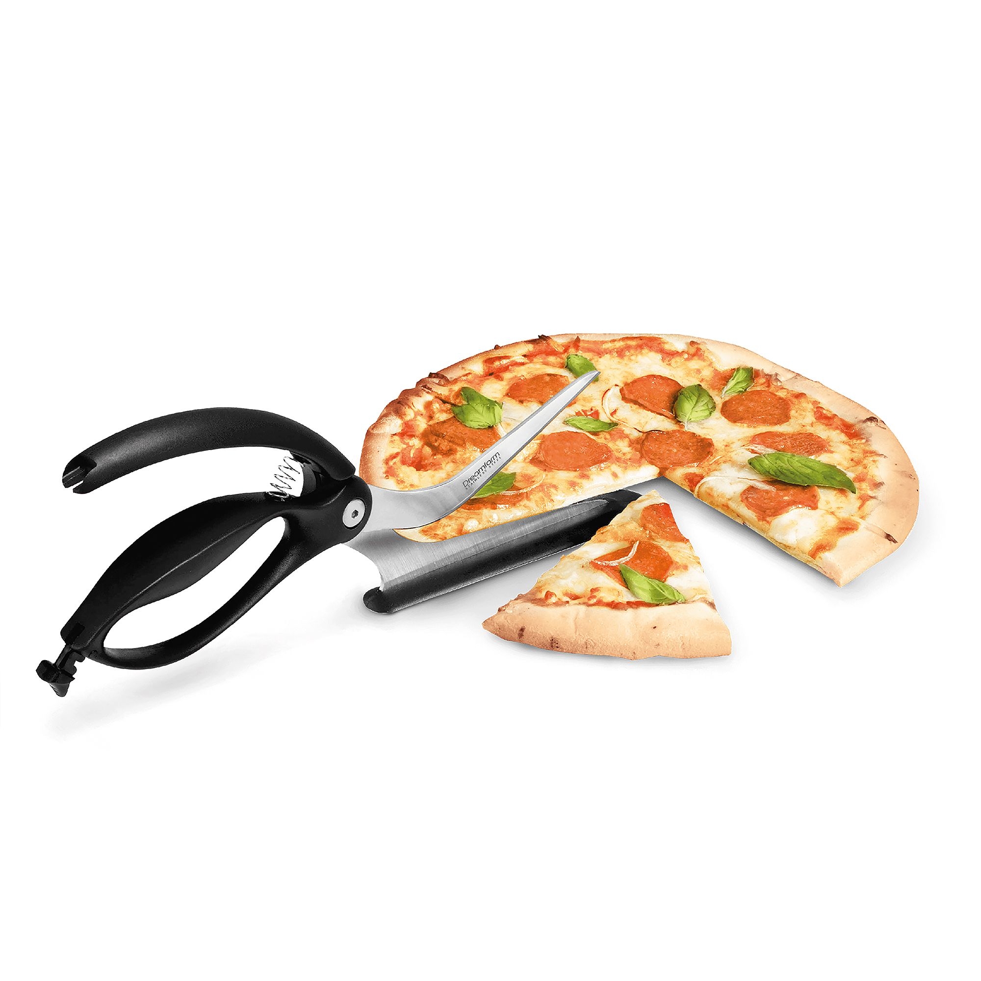 Dreamfarm - Scizza, 32 cm - Pizzaschere, schwarz