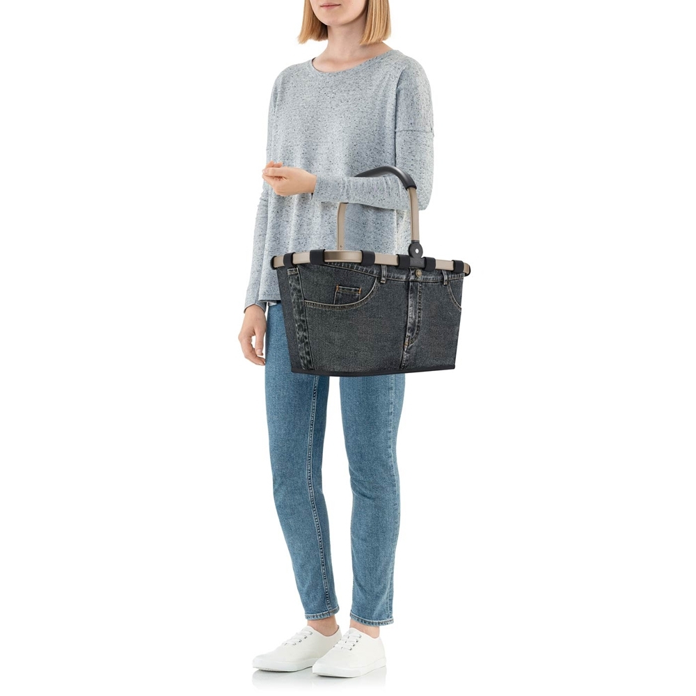 reisenthel - carrybag - frame jeans dark grey