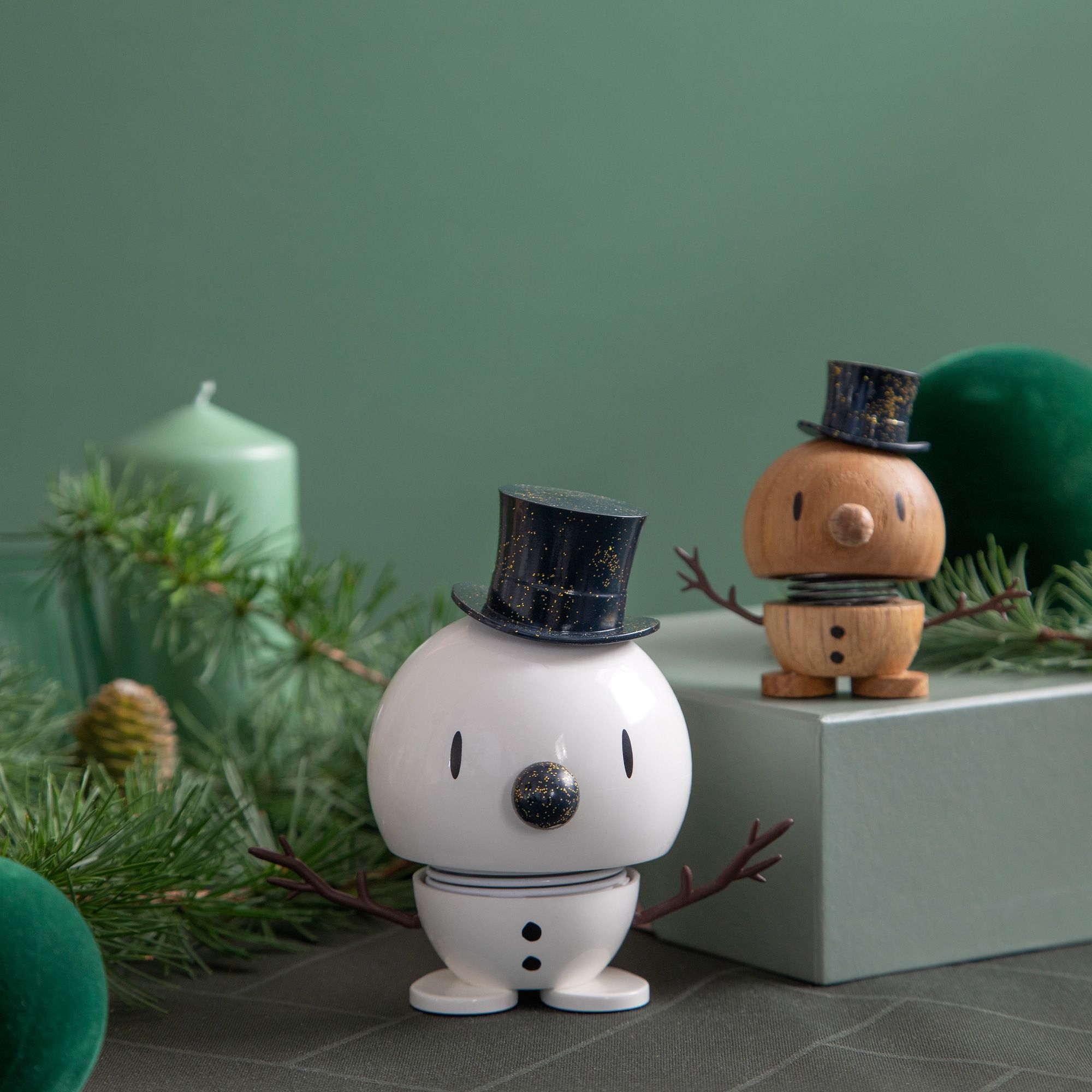 Hoptimist - Snowman - Oak - S