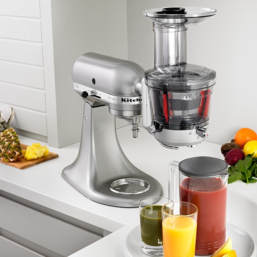 KitchenAid - Extraction Slow Juicer & Sauce Attachment