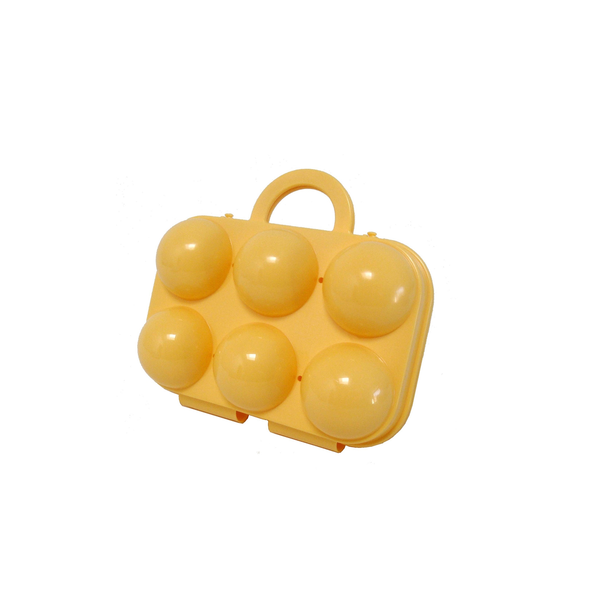 Sonja Plastic - Eierträger 6-fach - pastell-gelb
