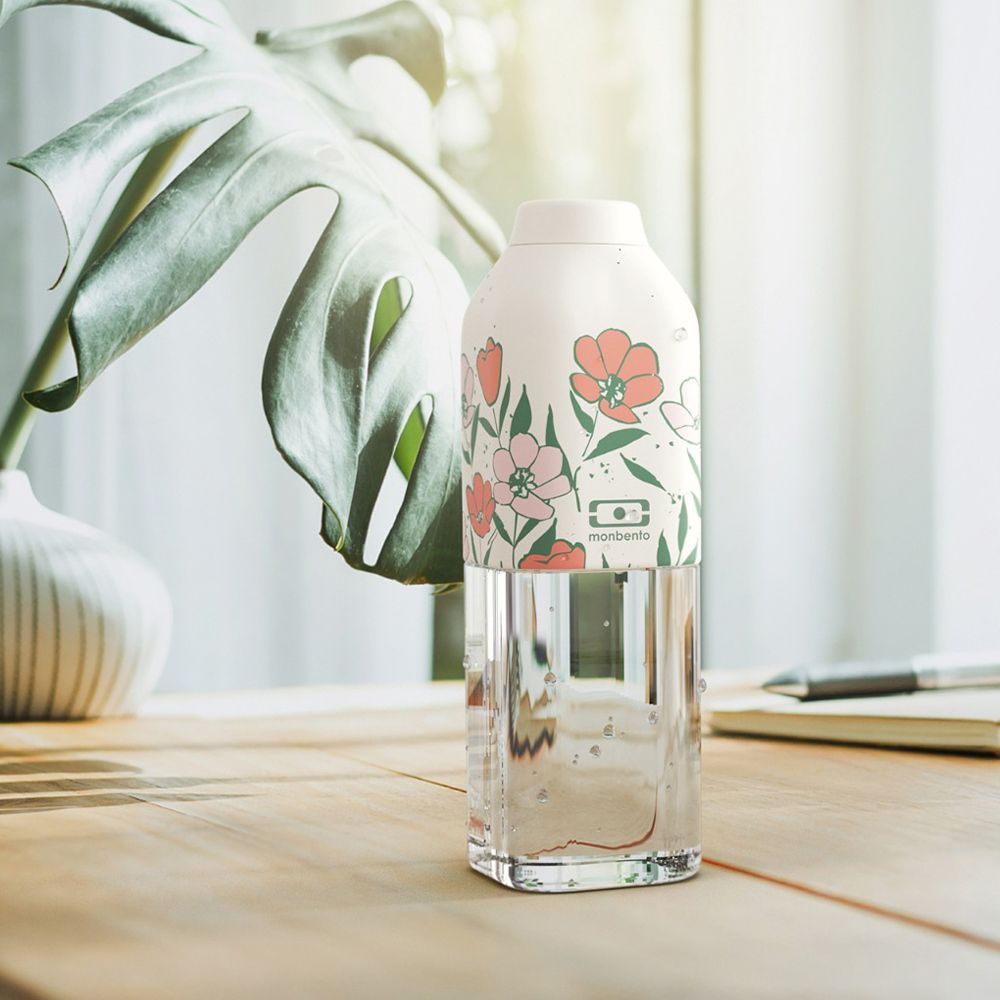 monbento - MB Positive M - graphic Bloom bottle