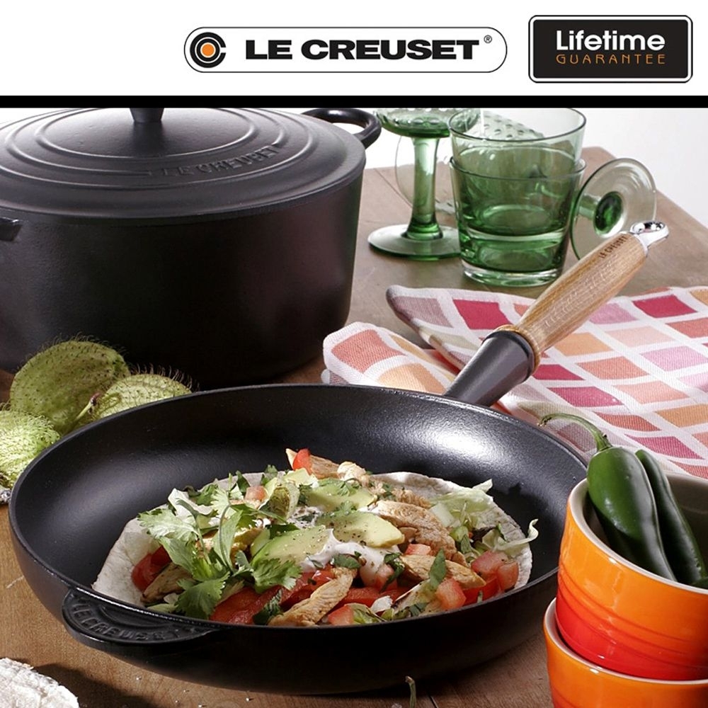 Le Creuset - Bratpfanne mit Holzgriff 26 cm