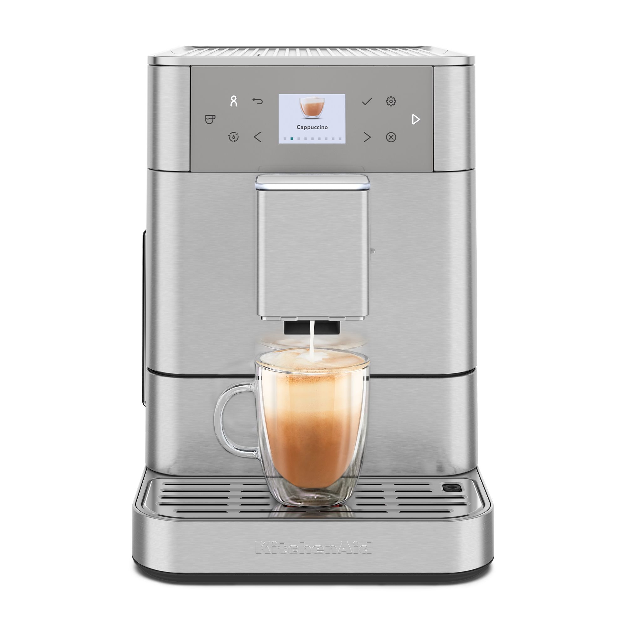 KitchenAid - Kaffeevollautomat KF6 - Edelstahl