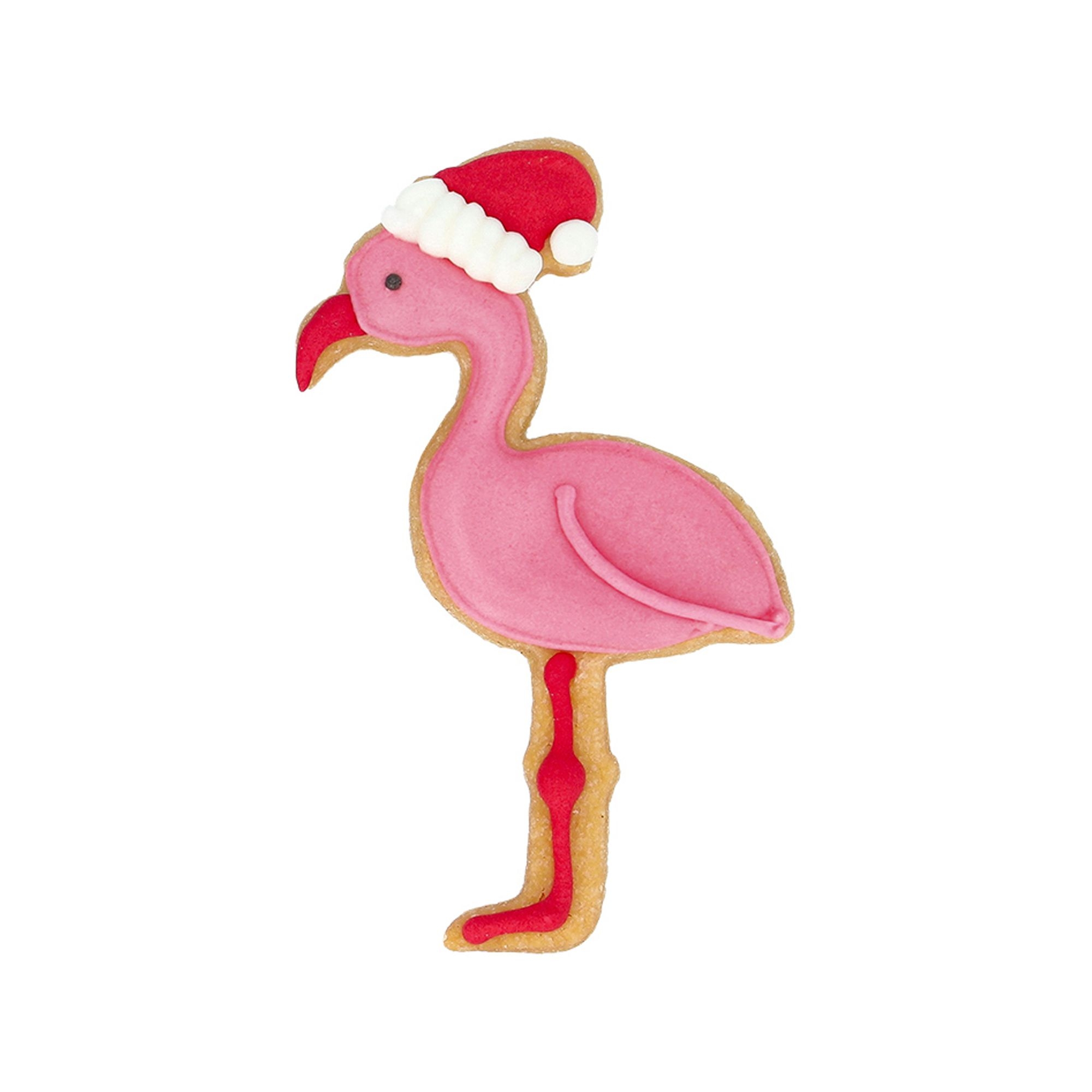 Birkmann - Cookie cutter - Christmas Flamingo - 10 cm