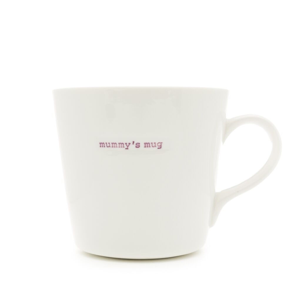 MAKE - Large Bucket Mug ""mummy's mug"" 500 ml