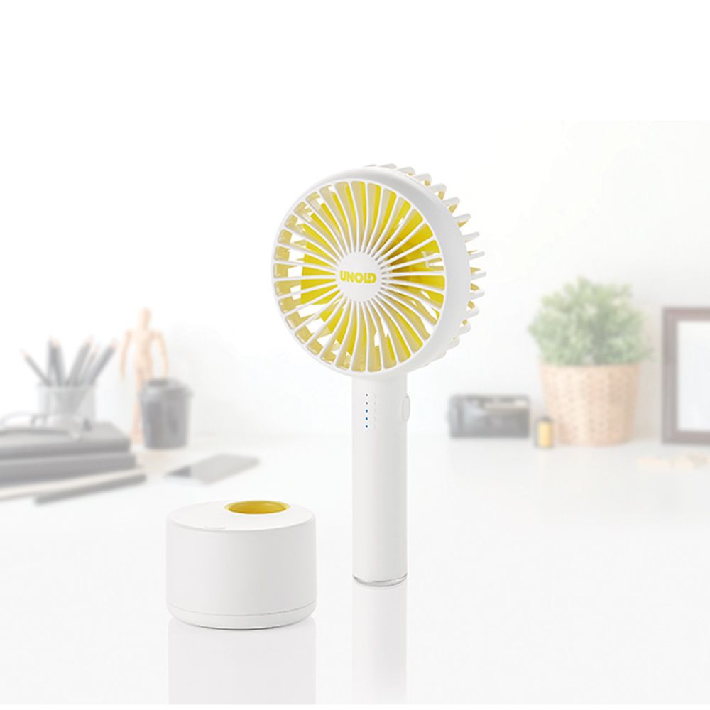 Unold - Hand fan Breezy Swing - white