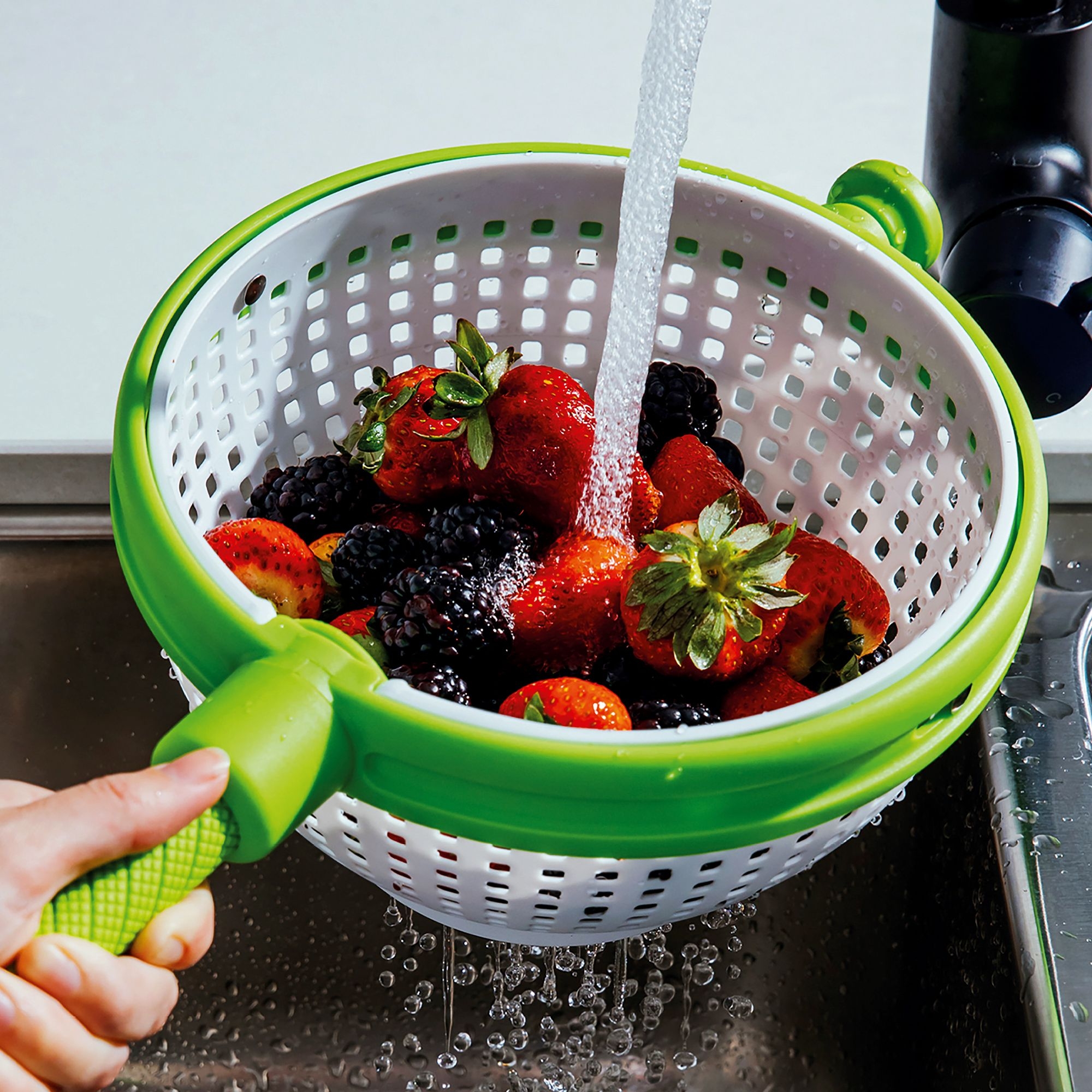 Dreamfarm - Spina  - Salad spinner & colander