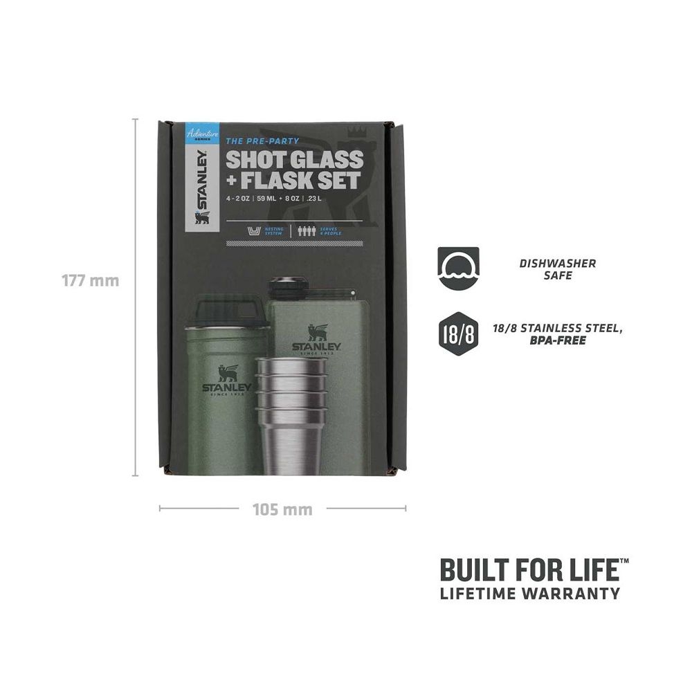 Stanley - Adventure Shot & Flask Gift Set