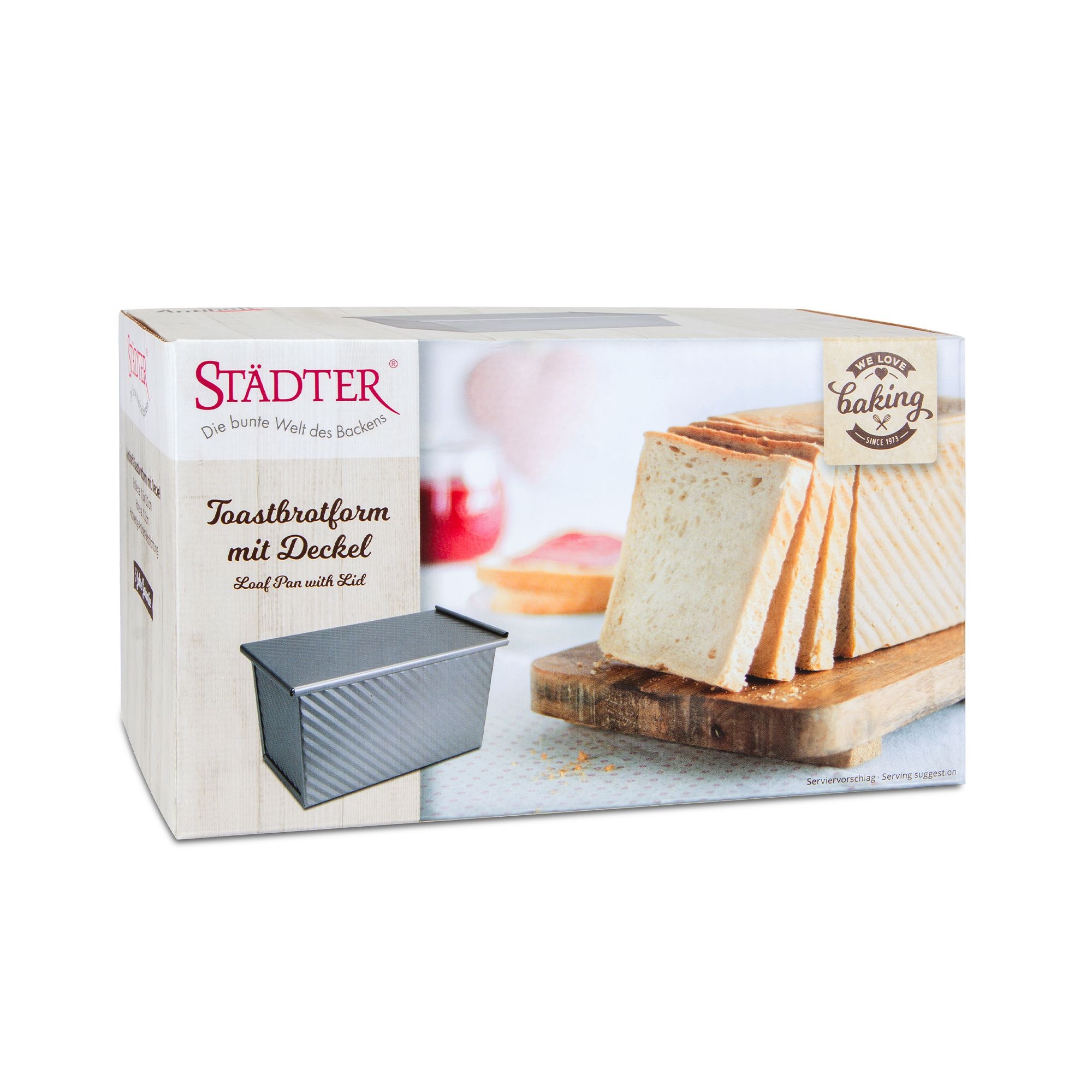 Städter - We-Love-Baking - Toast bread mold 21.5 x 12 cm / H 11 cm