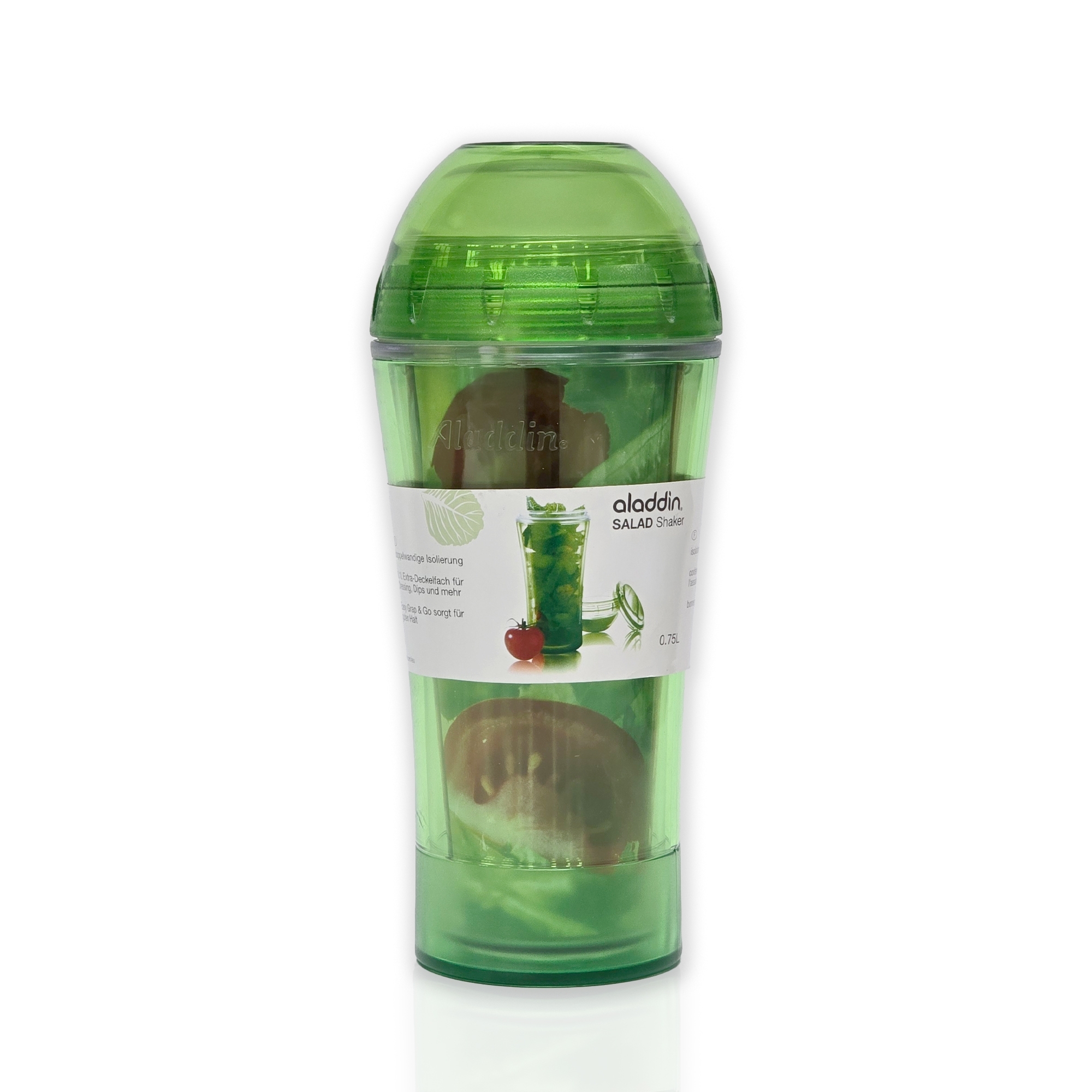 aladdin - Salad shaker - ToGo - green