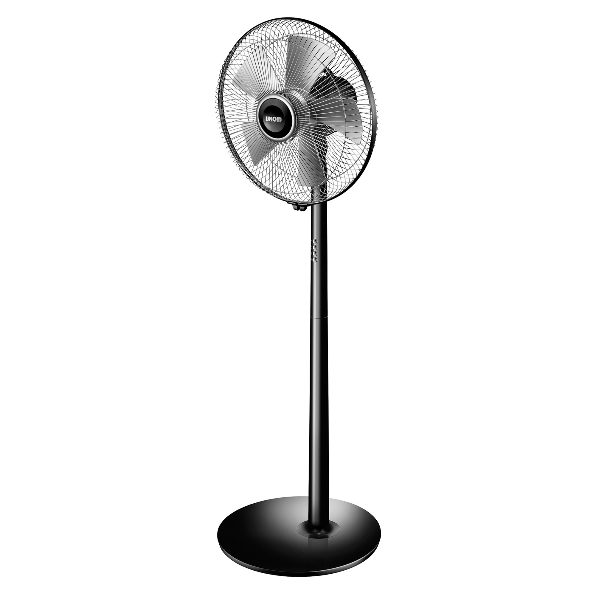 Unold - Stand fan Silverline - Black 40 cm