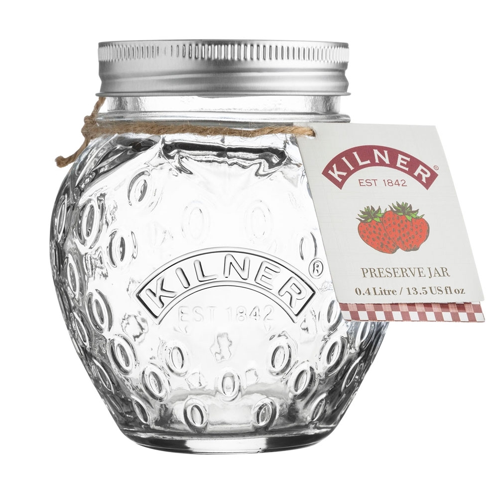 Kilner - Marmeladenglas Erdbeere - 400 ml