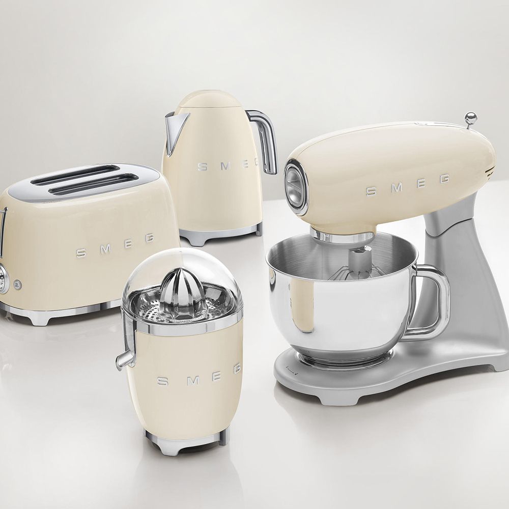 Smeg - Zitruspresse - Designlinie Stil Der 50° Jahre Creme