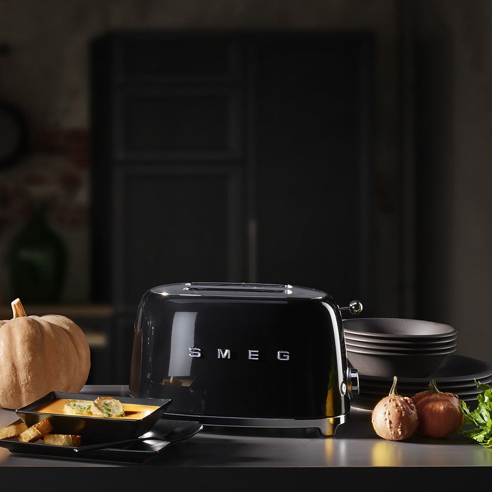 Smeg - 2-slices toaster compact TSF01 - design line style The 50 ° years