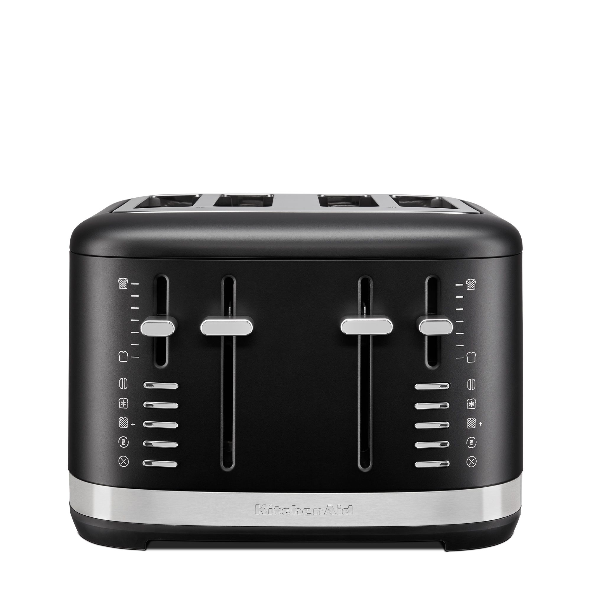 KitchenAid - Toaster mit manueller Bedienung für 4 Scheiben - Matt schwarz