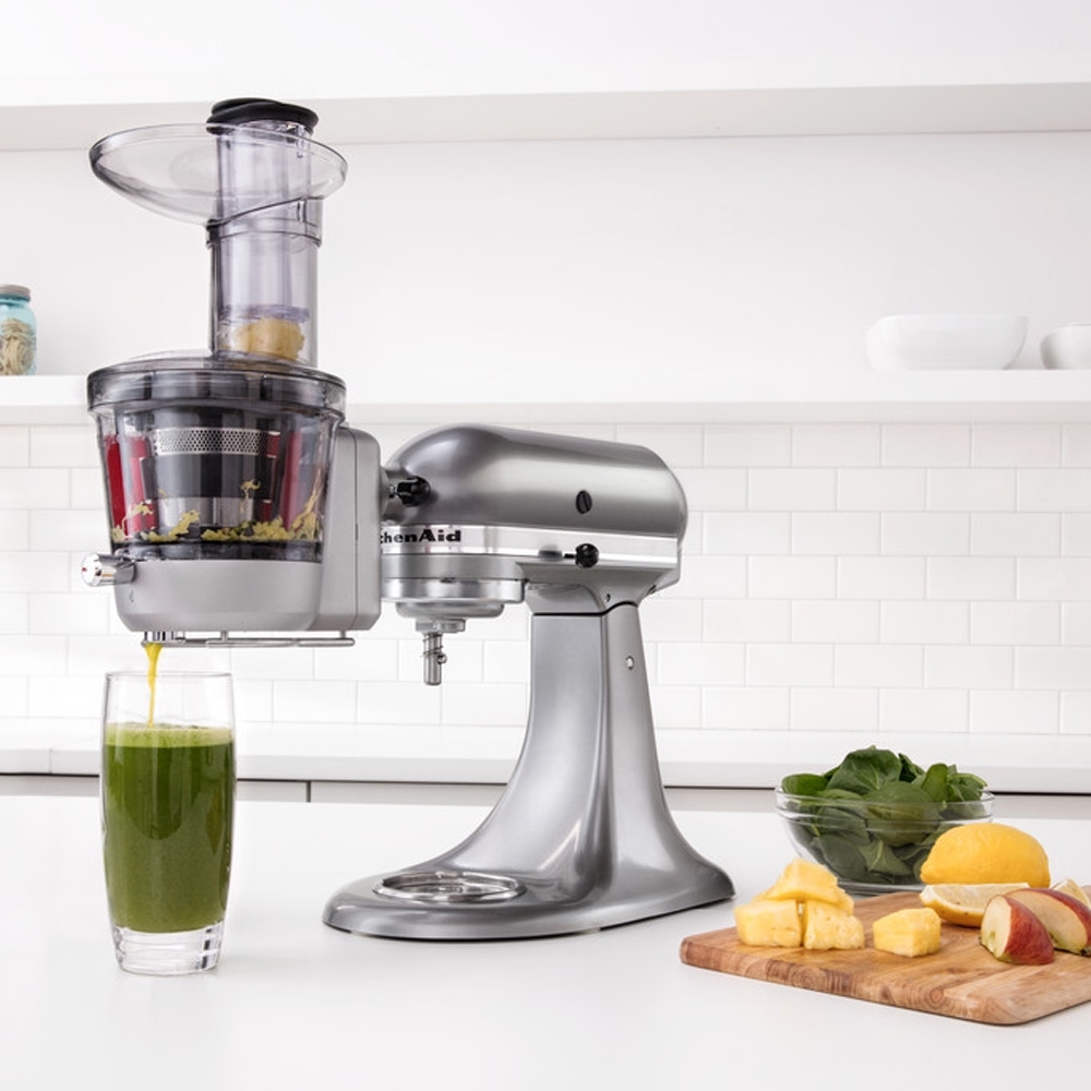 KitchenAid - Extraction Slow Juicer & Sauce Attachment