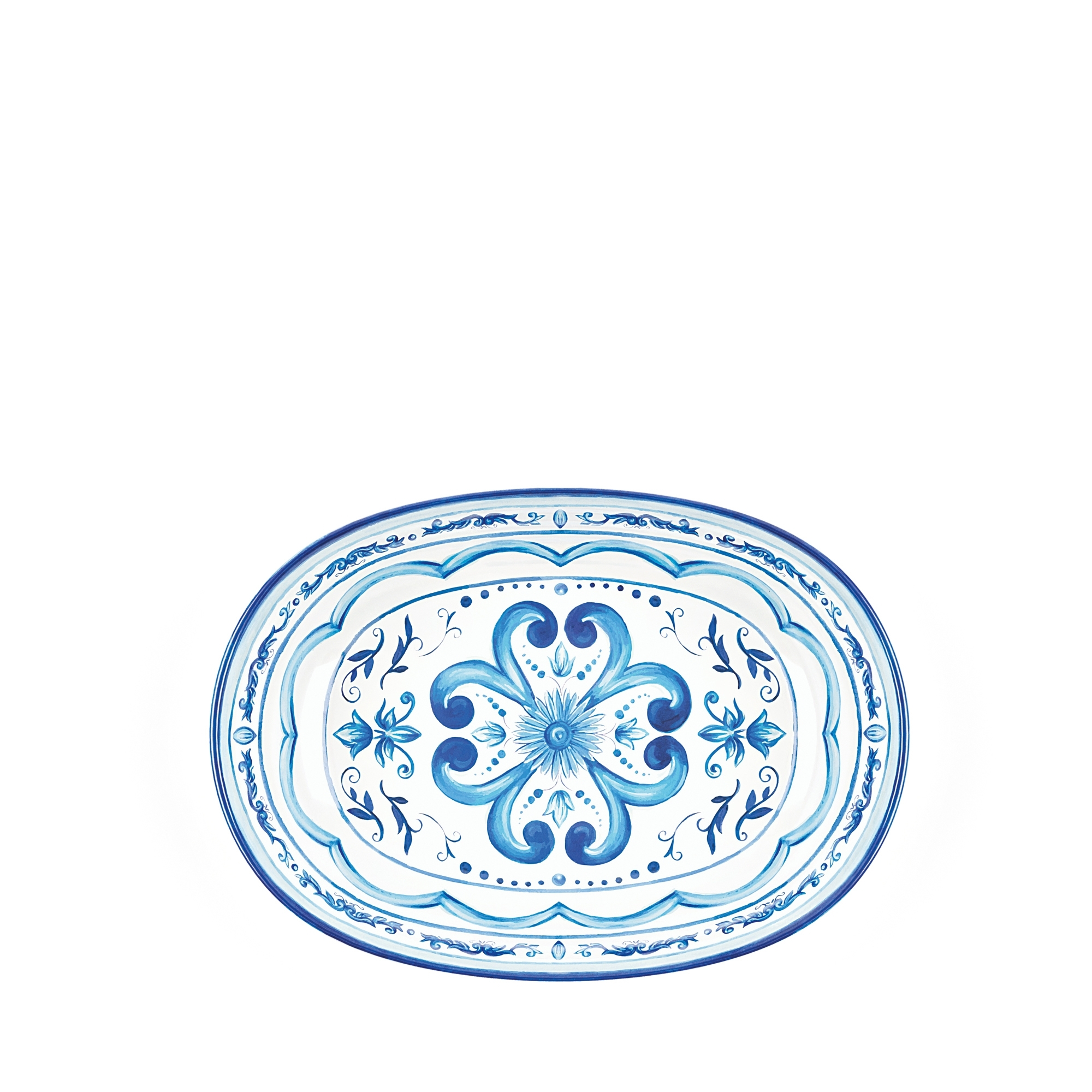 Guzzini - Reisschüssel "BLUES" oval 33cm