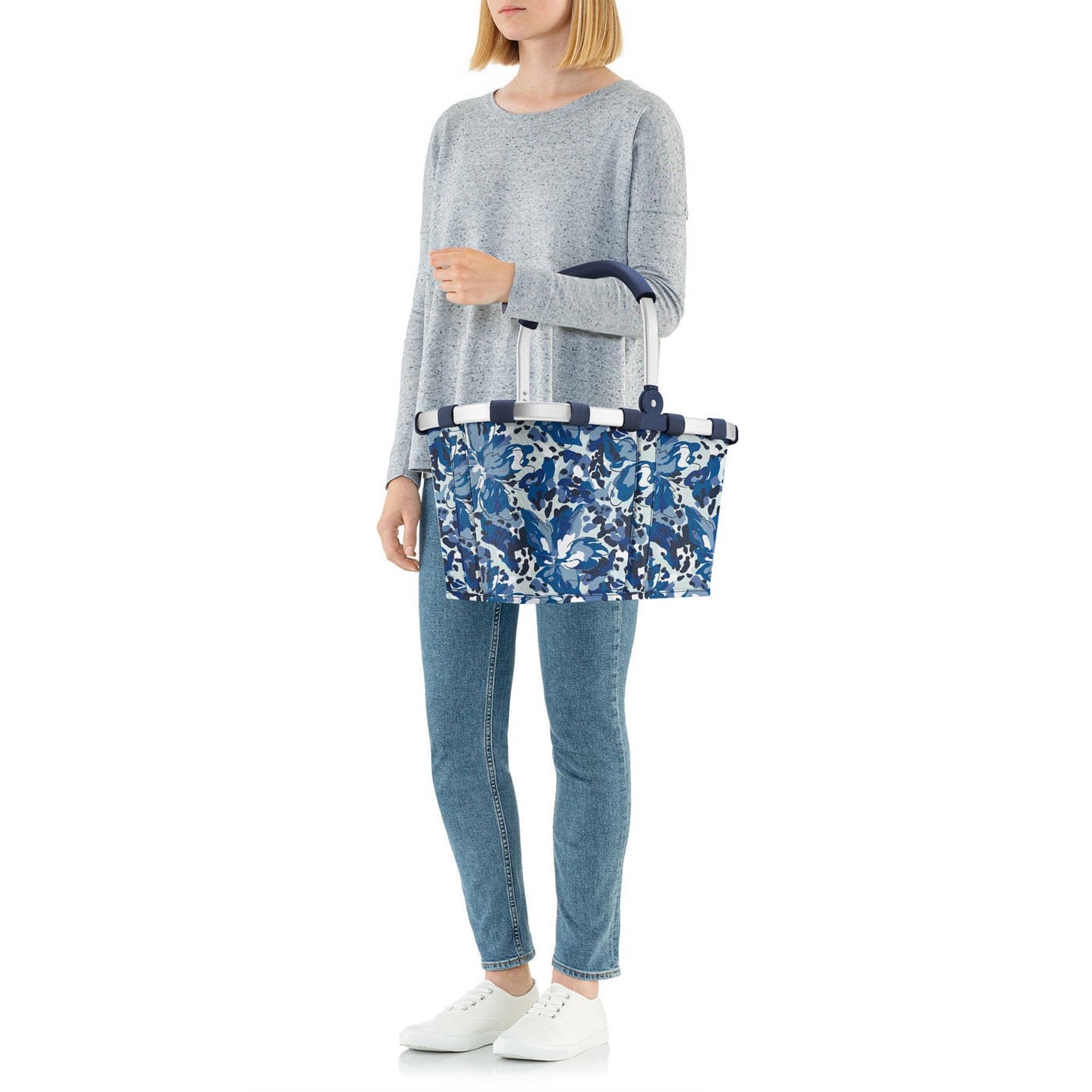 reisenthel - carrybag -  flora blue