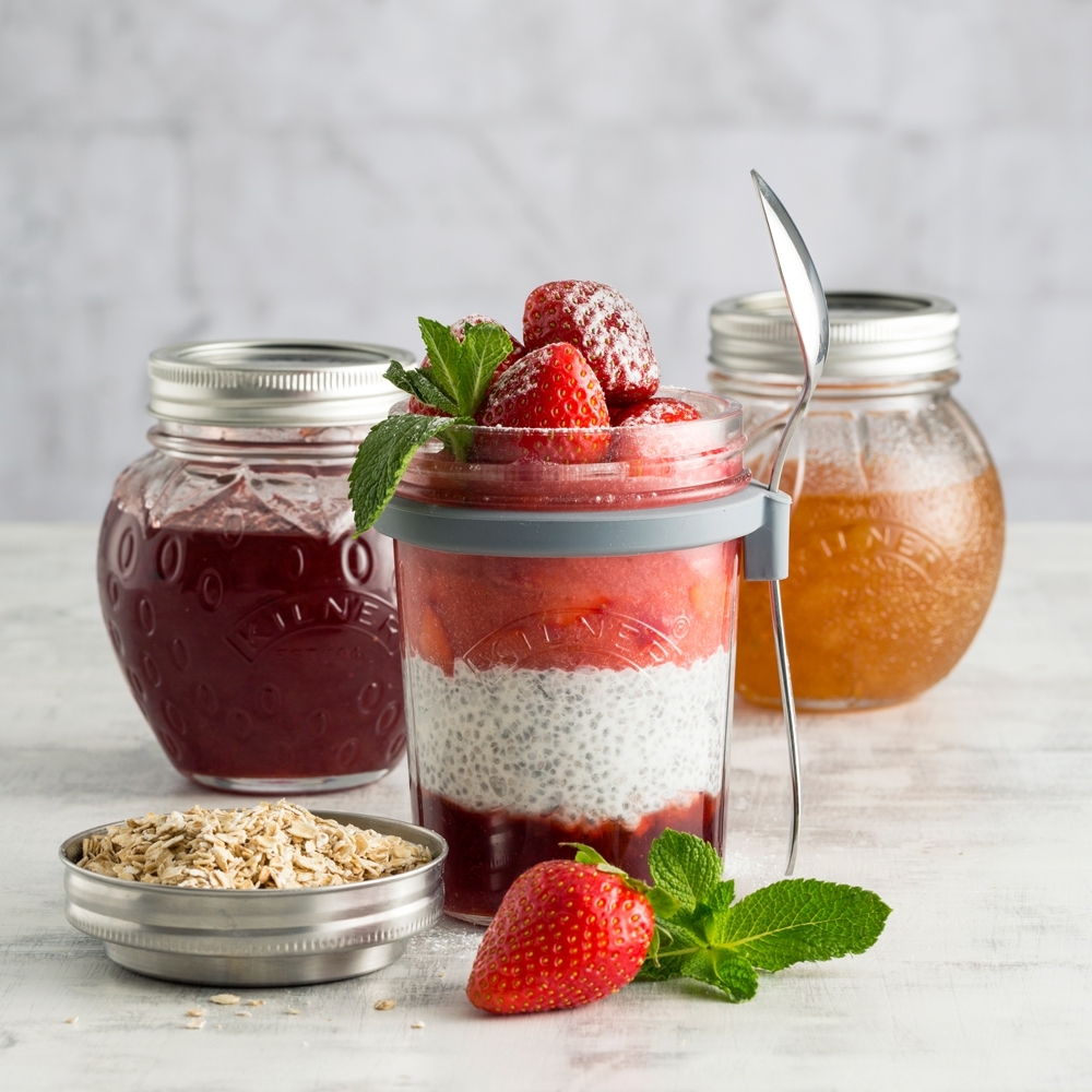 Kilner - Frühstücksglas-Set -  0,35 L