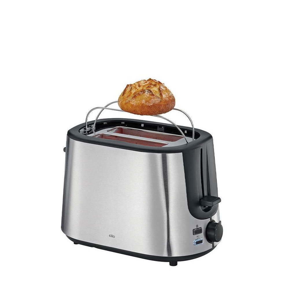 Grille-pain toaster 2 tranches noir SMEG - Ambiance & Styles