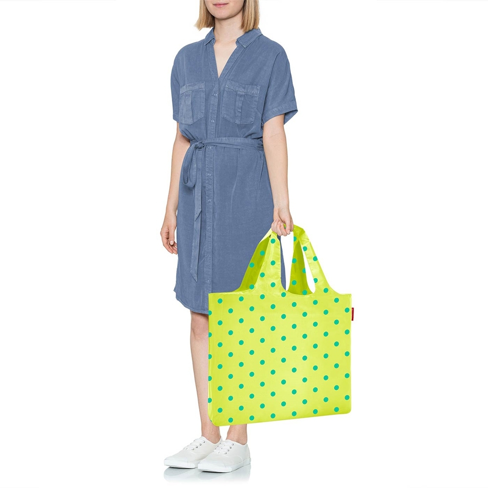 reisenthel - mini maxi beachbag -  lemon dots