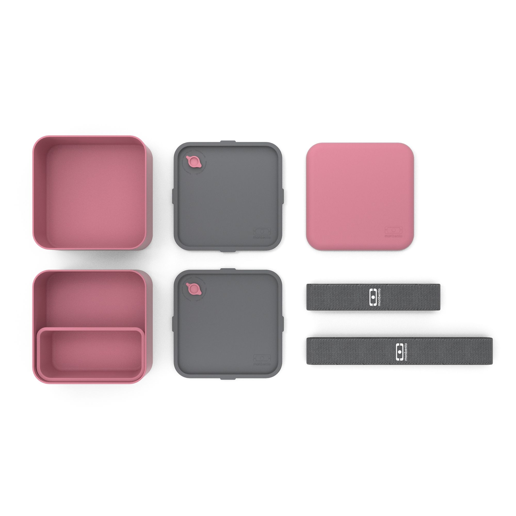 monbento - Square Bento Box blush